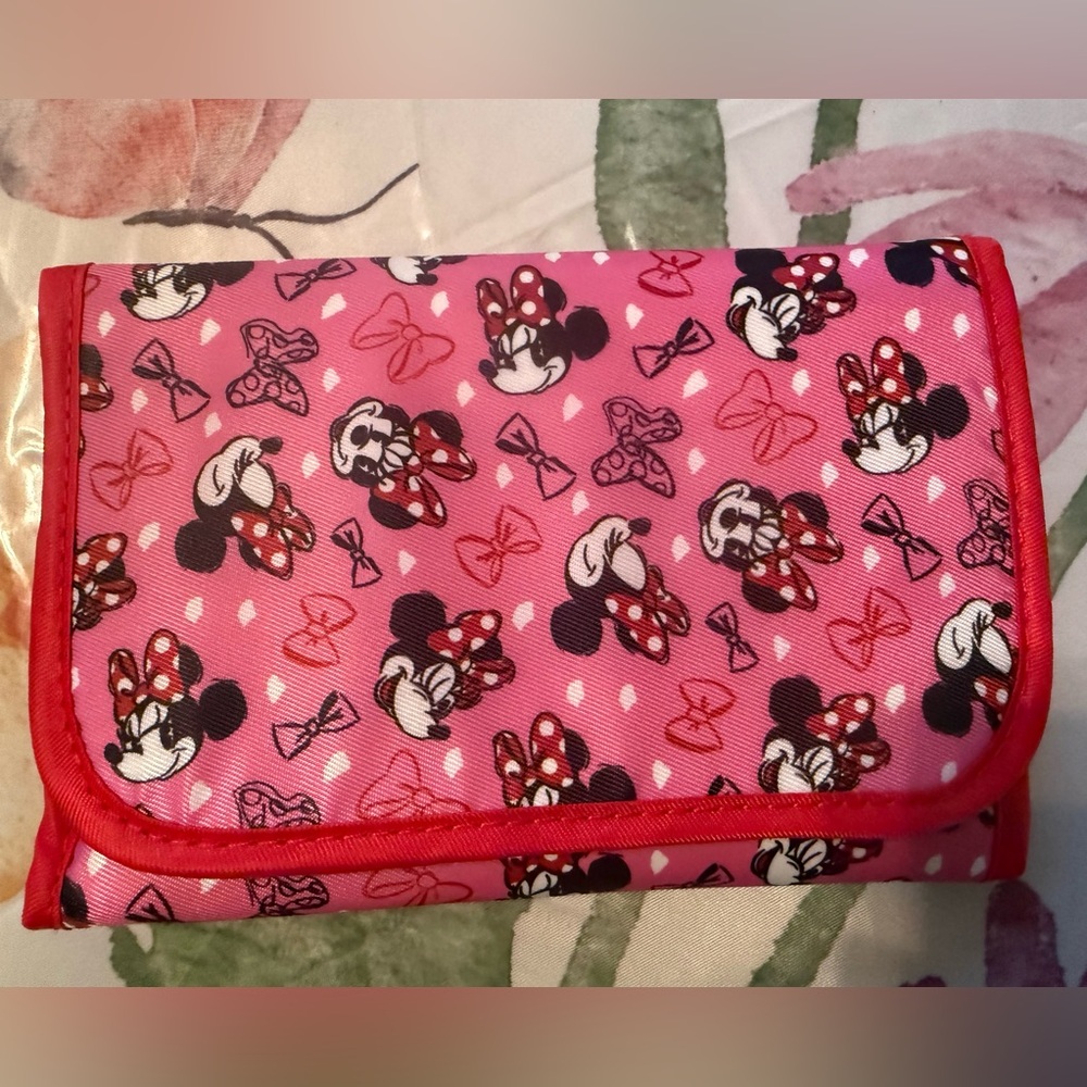 Pink Minnie Mouse Pouch